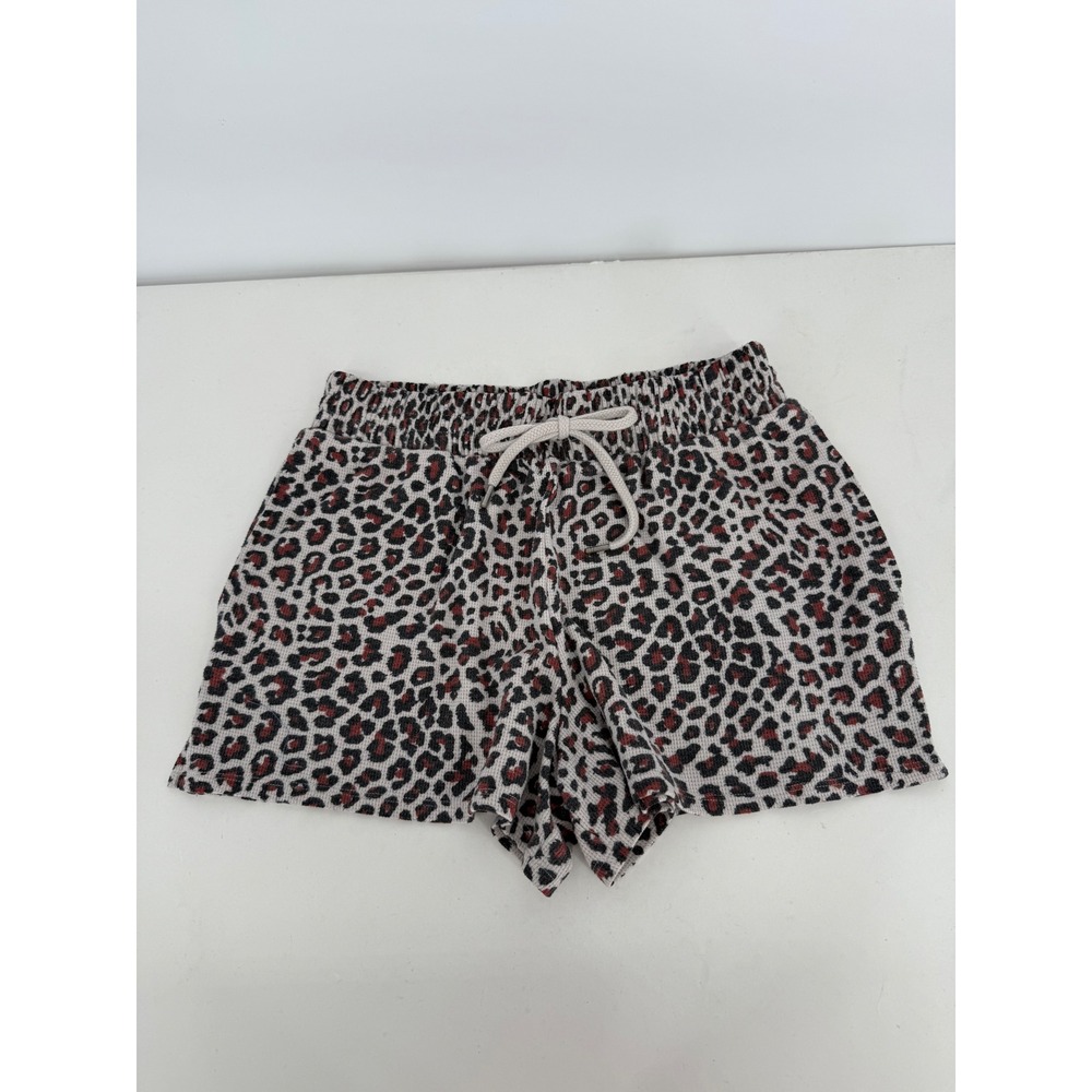 Victoria's Secret Leopard PJs Women's Sz S Drawstring Waist Loungewear Comfy